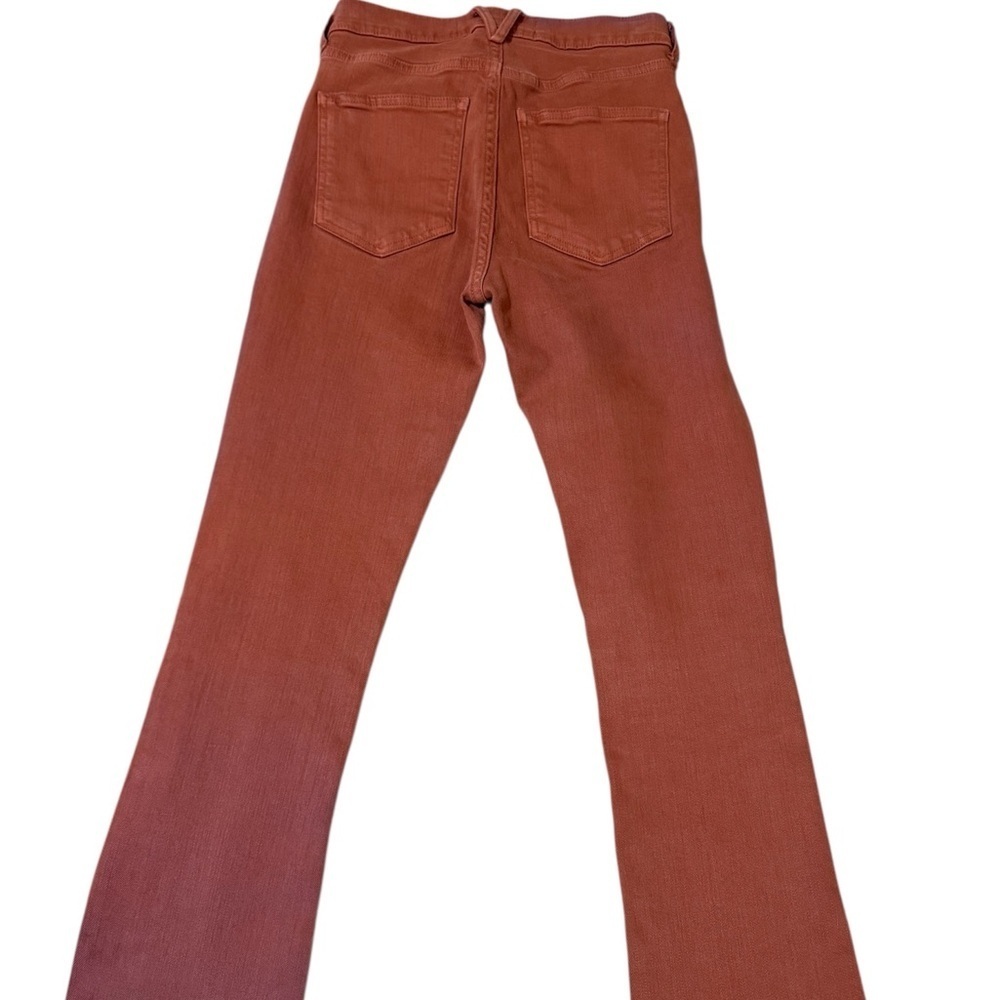 Veronica Beard Jeans in Burgundy - Picture 3 of 10